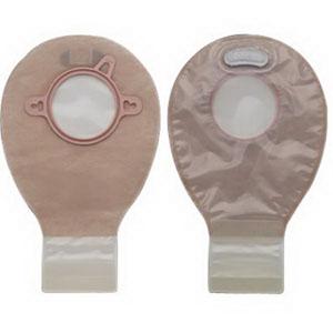 Hollister New Image Lock'N Roll Closure 7" Transparent Drainable With Filter 1-3/4" Ostomy Pouch - Box of 20