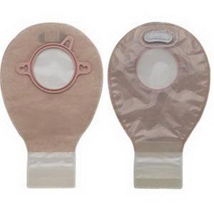 Hollister New Image Lock'N Roll Closure 7" Transparent Drainable With Filter 2-1/4'" Ostomy Pouch - Box of 20