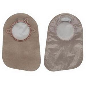 Hollister New Image Closed Pouch 9" Transparent With Filter , 1-3/4" Flange - Box of 60