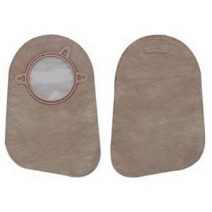 Hollister New Image Closed Pouch 9" Beige With Filter , 2-1/4" Flange - Box of 30