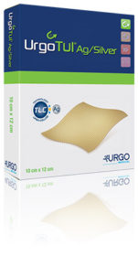 Urgo Medical Urgotul Restore Contact Layer Dressing Ag/Silver , 4" X 5" (10cm X 12cm) 509341 — Box of 10 — product image