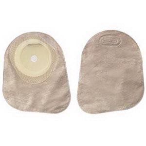 Hollister Premier One-Piece Flat Skin Barrier 7" Closed Pouch Beige Softflex,With Filter Cut-to-fit 2-1/ - Box of 30