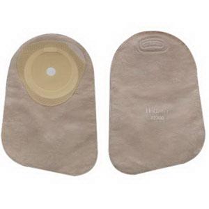 Hollister Premier One-Piece Flat Skin Barrier 9" Closed Pouch Beige Softflex,With Filter Cut-to-fit 2-1/ - Box of 30