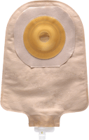 Hollister Premier One Piece Urostomy, Flextend 9" Pouch , With Convex, Pre-Cut, 1-3/8",Beige 84997 — Box of 5 — product image