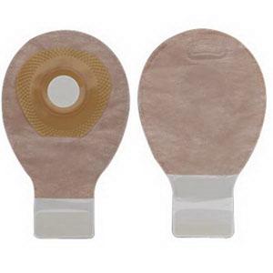 Hollister Premier Mini Drainable Pouch, Beige, Pre-cut 30 mm, Lock ’n Roll - Box of 20