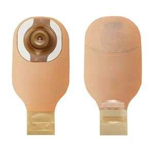Hollister Premier Ceraplus Soft Convex 1pc Drain Pouch With Tape Lock N Roll Close With Filter Cut To 1 1/2" - Box of 5