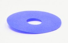 Hydrofera Llc Hydrofera Blue Bacteriostatic Adhesive Foam Ostomy Dressing Without Border, 2.5" O.D. - Box of 10
