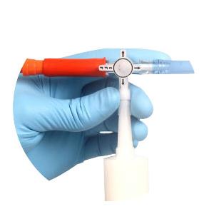 Icu Medical Lopez Valve Closed Enteral Tube With Tethered Cap Sterile Latex-Free M9000T — Each — product image