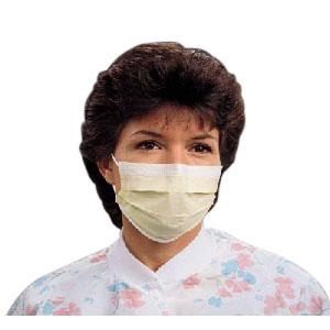 Kimberly Clark Kimberly Clark Procedure Masks - Yellow - (Non-Returnable) 47117 — Box of 50 — product image