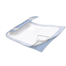 Covidien / Medtronic Cs/15bg (10ea/Bg) Simplicity Wings Fluff Underpad Moderate Absorbency 23" X 36" Lt. Blue 1093 —  — product image