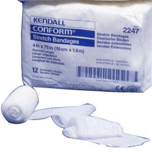 Covidien / Medtronic Conform Stretch Bandage Sterile, 1" X 75" 2230 — Box of 12 — product image