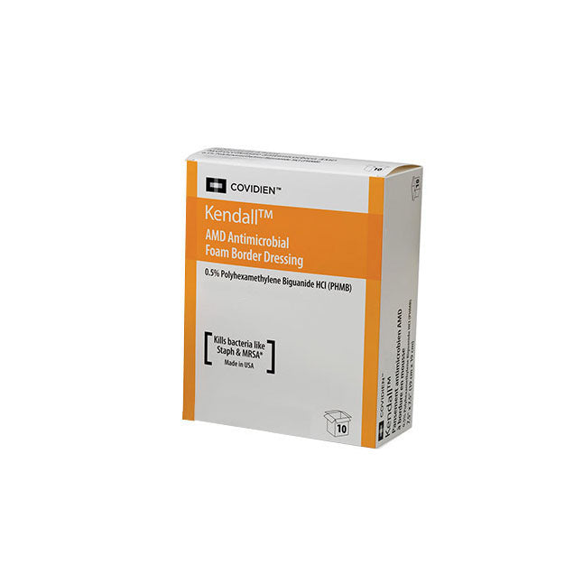 Covidien / Medtronic Amd Foam Dressing With Phmb, Size 6in X 6in 55566AMDX — Box of 10 — product image