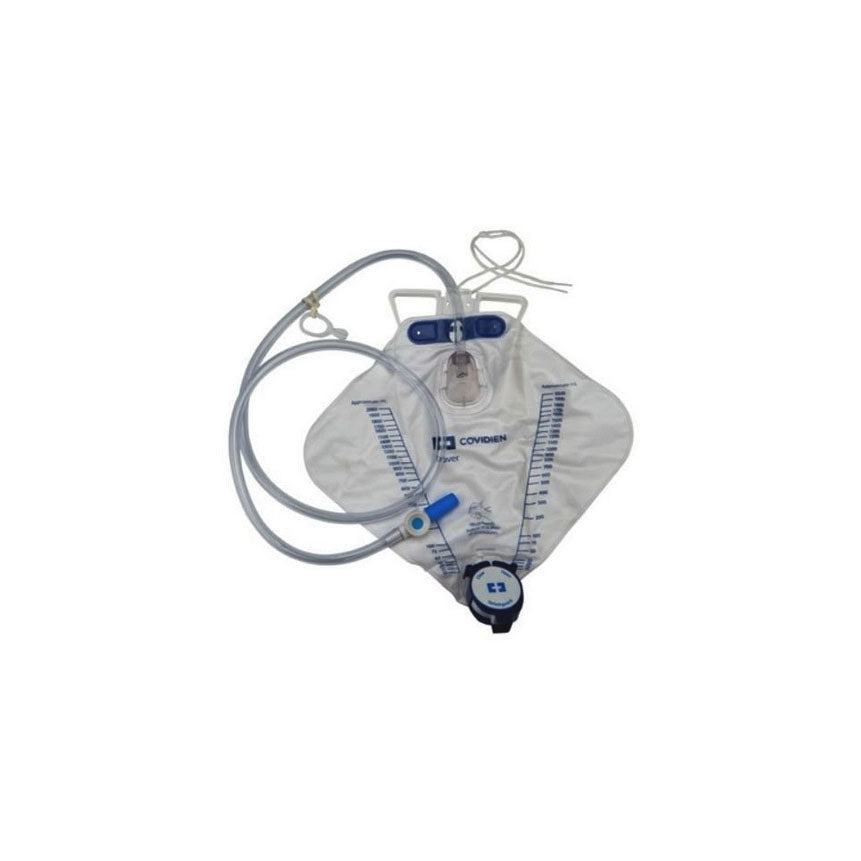 Covidien / Medtronic Dover Urine Drainage Bag Anti-Reflux Device 2000 mL With 48" Tubing 8206 — Each — product image
