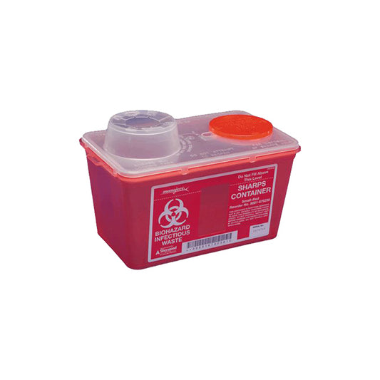 Covidien / Medtronic Monoject Sharps Container Red 8qt - Each