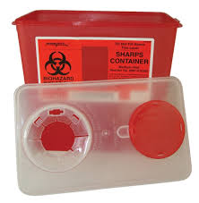 Covidien / Medtronic Multi-Purpose Sharps Container With Rotor Opening, Yellow 7.6l (2gal) - Each