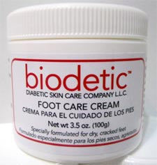 Land Pharmaceuticals Biodetic Diabetic Foot Cream 100g Jar 3668 — Each — product image