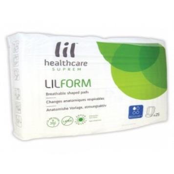 Lille Cs/4bg (25ea/Bg) Lille Healthcare Lilform Suprem Regular + Pads, 13in x 24in, Total Iso Absorbency 1