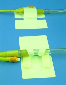 M.C. Johnson Cath-Secure Multi-Purpose Tube Holder 3in Wrap Tab, 3in W Base 54454 — Each — product image