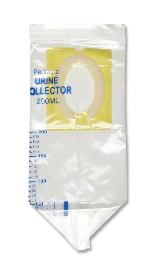 Medline Periatric Urine Collector, Non Sterile. - Box of 50