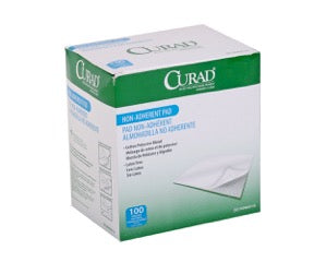 Medline Non-Adherent Telfa Pad 3" X 4" Sterile NON25710 — Box of 100 — product image