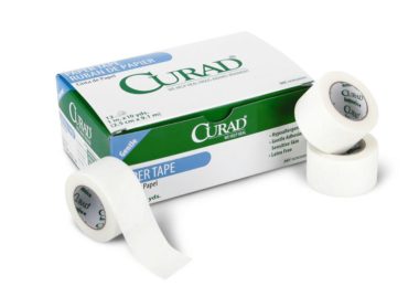 Medline Curad Paper Surgical Tape, 1" x 10yds - Box of 12