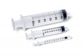 Medline Syringe Only 5 mL Luer-Lock Sterile Latex-Free - Box of 100