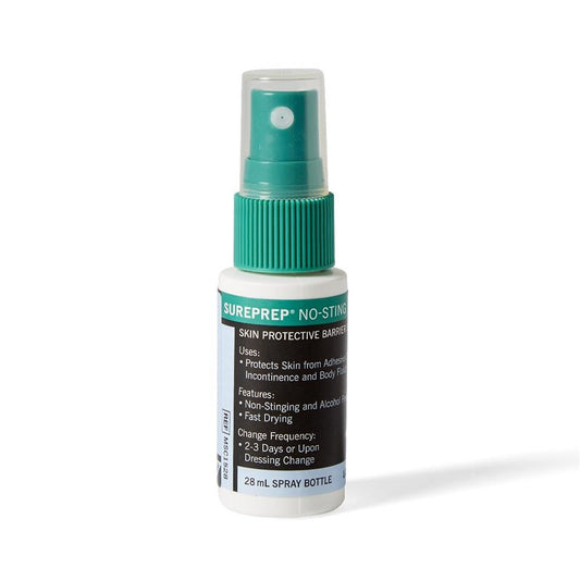 Medline Sureprep No Sting Alcohol Free Protective Barrier Spray, 28 mL - Each
