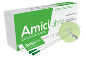 Ostomy Essentials Amici Ultra Male Tiemann Intermittent Catheters, Size 14 Fr 16in - Box of 100