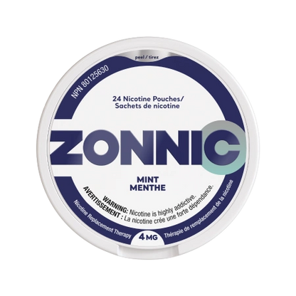 Zonnic Nicotine Pouch 4mg - Chill Mint