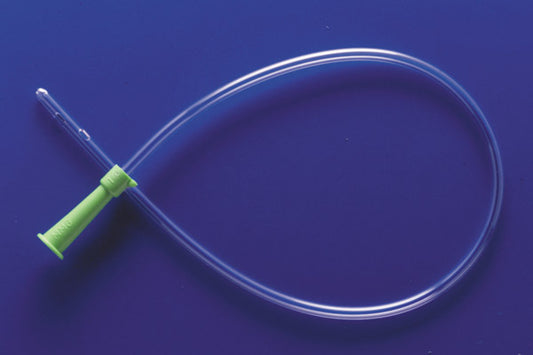 Rusch Teleflex Flocath Hydro-Coated Intermittent Catheter Coude Tip 14 Fr 16" Polished Staggered Eyes Sterile - Box of 30
