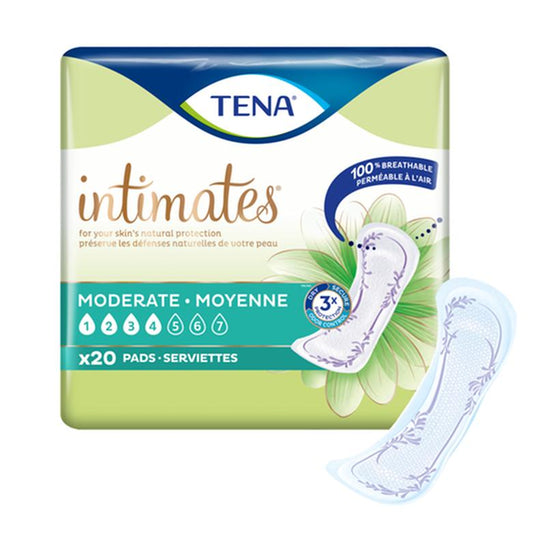 Tena Cs/6pkg (20/Pkg) Tena Intimates Moderate Pads 54284 —  — product image