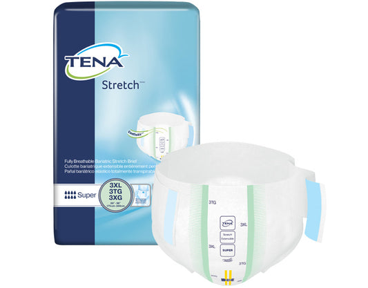 Tena Cs/4pkg (8/Pkg) Tena Bariatric Brief, Size 3x-Large 69"-96"