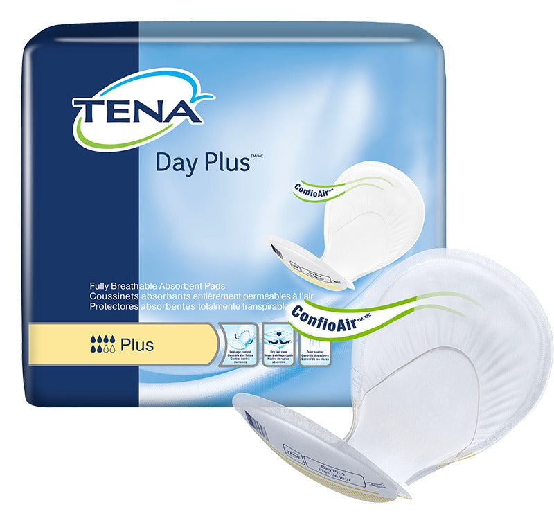Tena Cs/2pkg (40/Pkg) Tena Day Plus Pads With Wetness Indicator, Yellow 62618 —  — product image