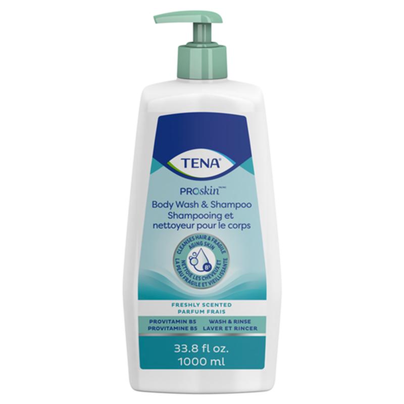 Tena Tena Bodywash/Shampoo, 500 mL 64363 — Each — product image