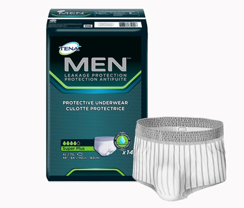 Tena Cs/4pkg (14/Pkg) Men Protective Underwear - Large/Xlarge - Super Plus Absorbency With Odor Protection 81920 —  — product image