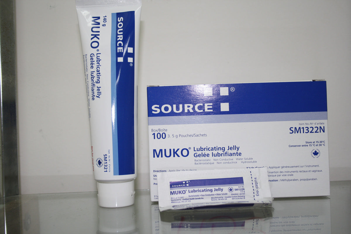 Smiths Medical Muko Lubricating Jelly, Size 3.5g Packets 1322N — Box of 100 — product image