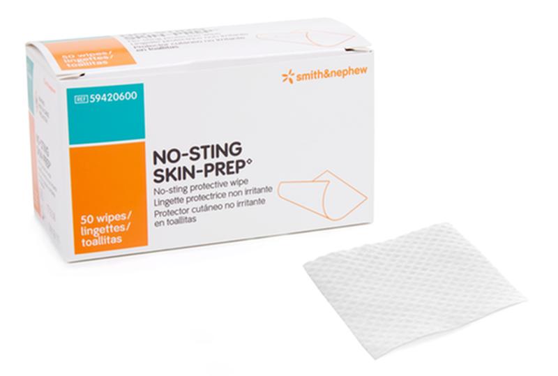 Smith & Nephew No Sting Skin-Prep Wipes 59420600 — Box of 50 — product image