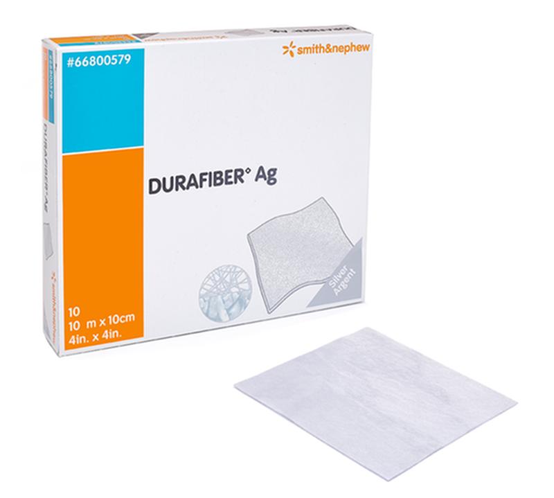 Smith & Nephew Durafiber Ag 15cm X 15cm 66800580 — Box of 5 — product image