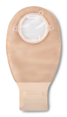 Convatec Natura Plus Drain Pouch With Invisiclose Tail & Window No Filter With Two Sided Comfort Panel 70mm 421740 — Box of 10 — product image