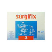 Stevens Surgifix Elastic Net Bandage Roll Size 3 Elbow 25m Latex-Free Nylon Covered Rubber - Each