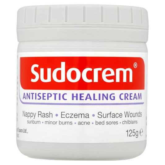 Forest Tosara Ltd Sudocrem Incontinence Cream 125g Antibacterial Hypoallergenic Soothe Heal & Protect Diaper Rash - Each