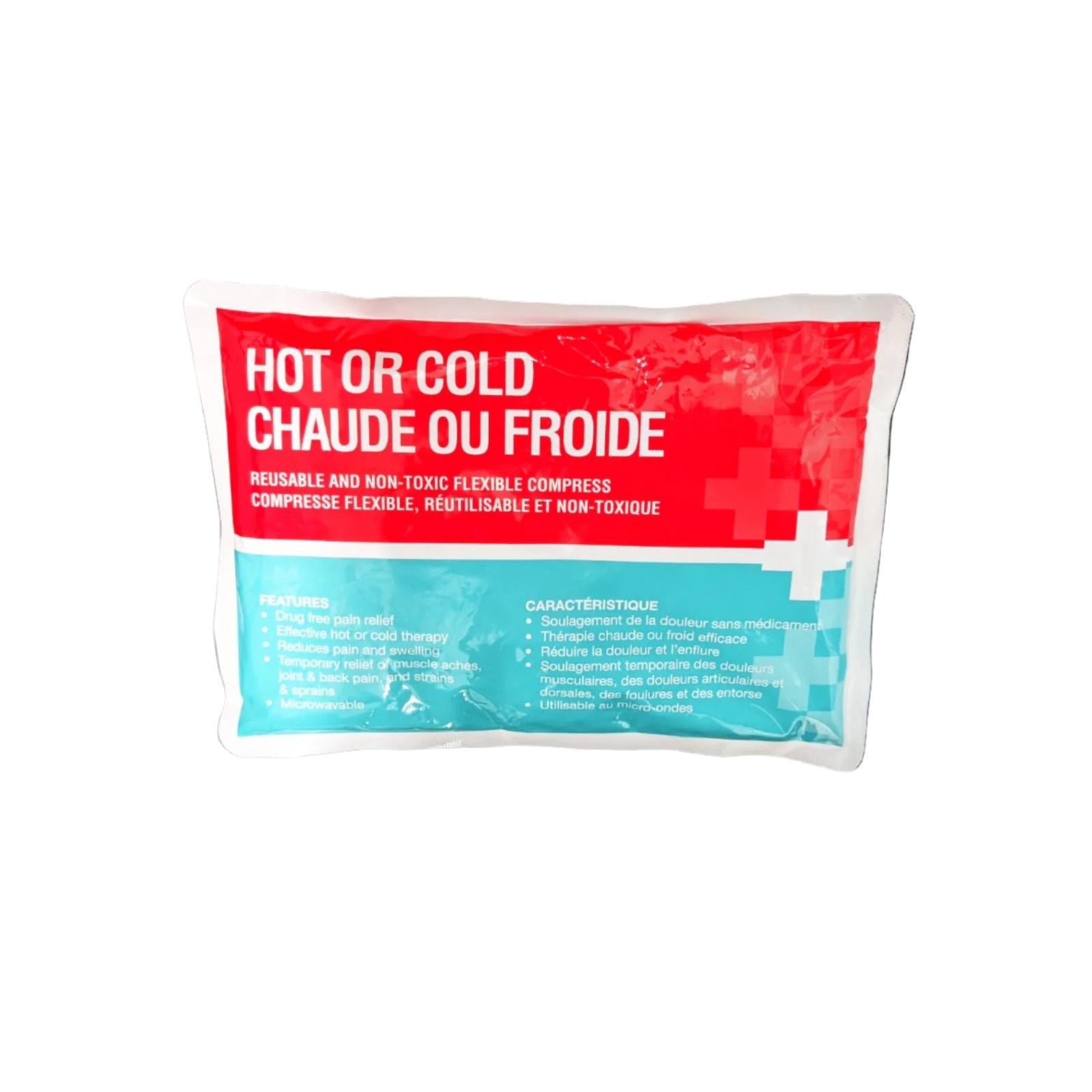 Compresses Hot Cold Hot/Cold Reusable Non-toxic Flexible Compress 25x18 CM – RxClinic ...