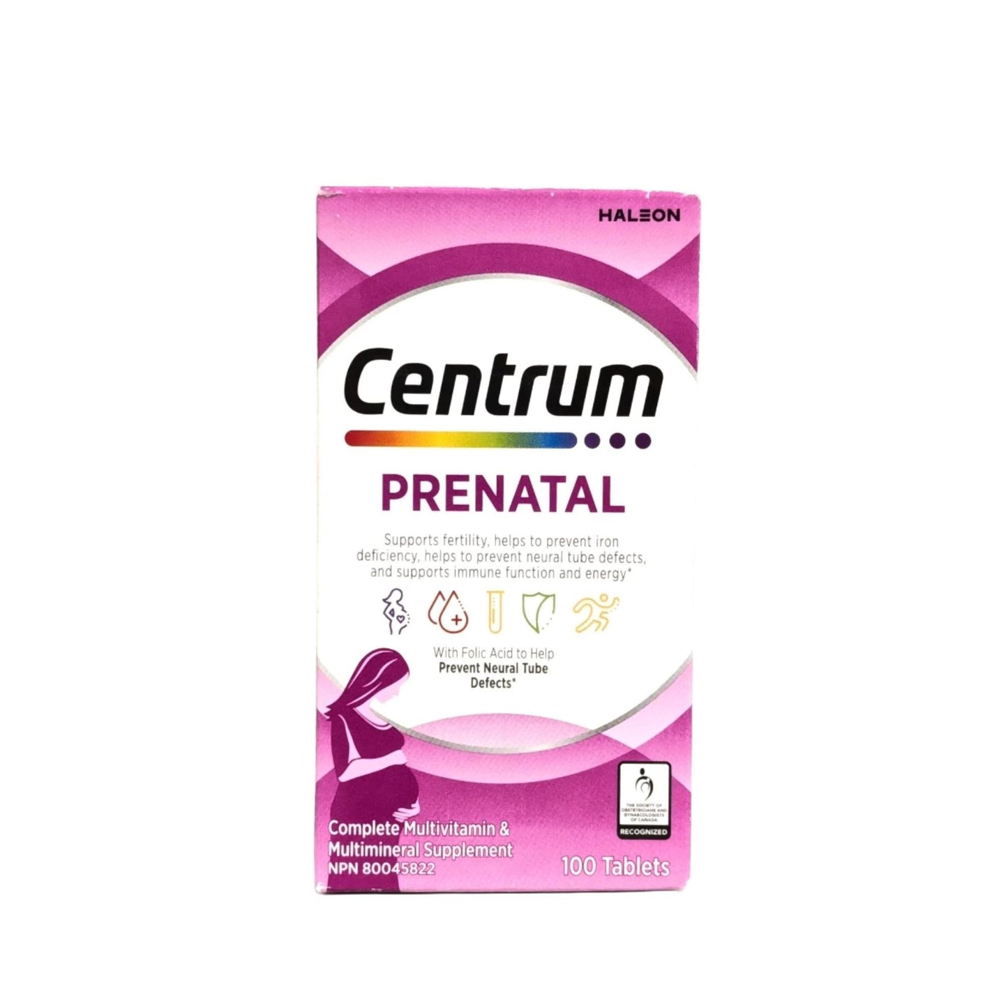 Multivitamine prénatale Centrum, 100 comprimés