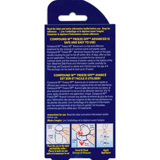 Compound W Freeze Off Advanced product detail