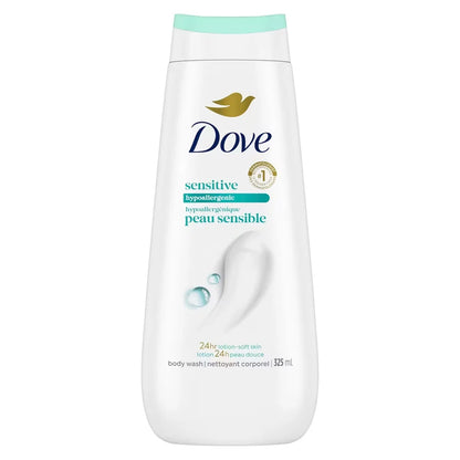 Dove Sensitive Skin Body Wash for renewed, 325 ml front package