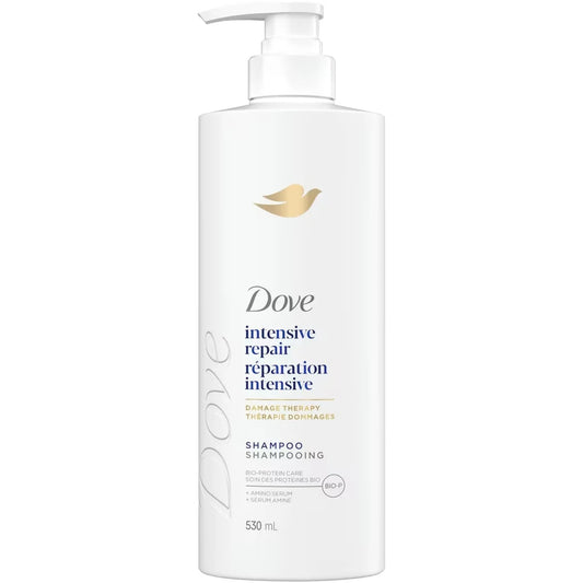 Dove Intensive Repair Shampoo for damaged hair, with Liquid Bio-Protein Care 530 ML front package