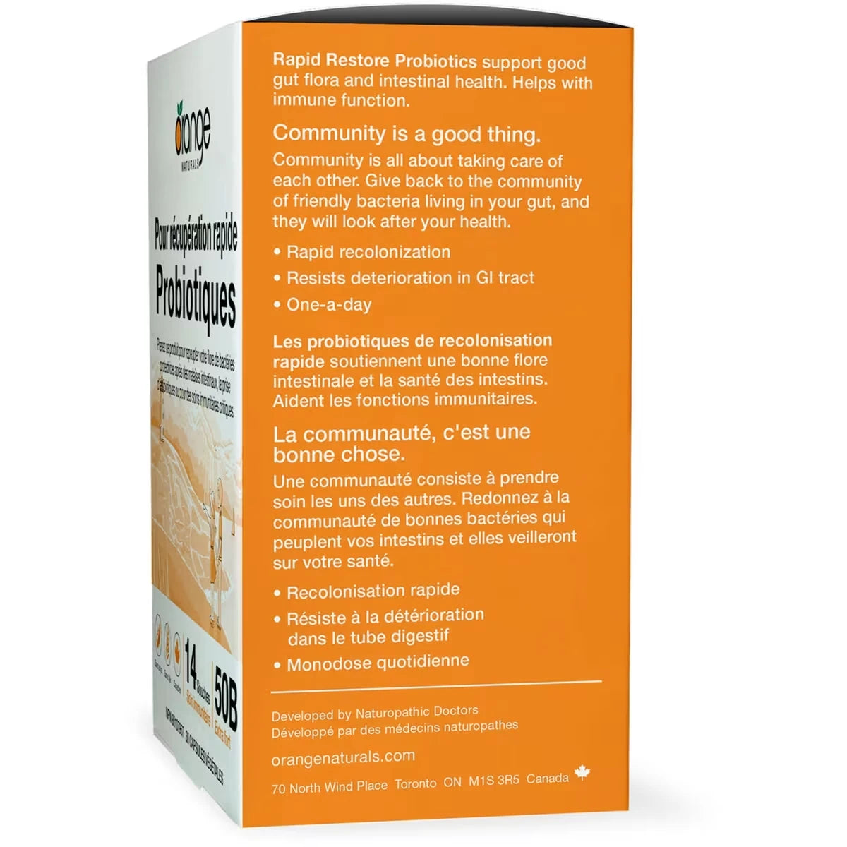 CANPREV Rapid Restore Probiotic 50B product detail