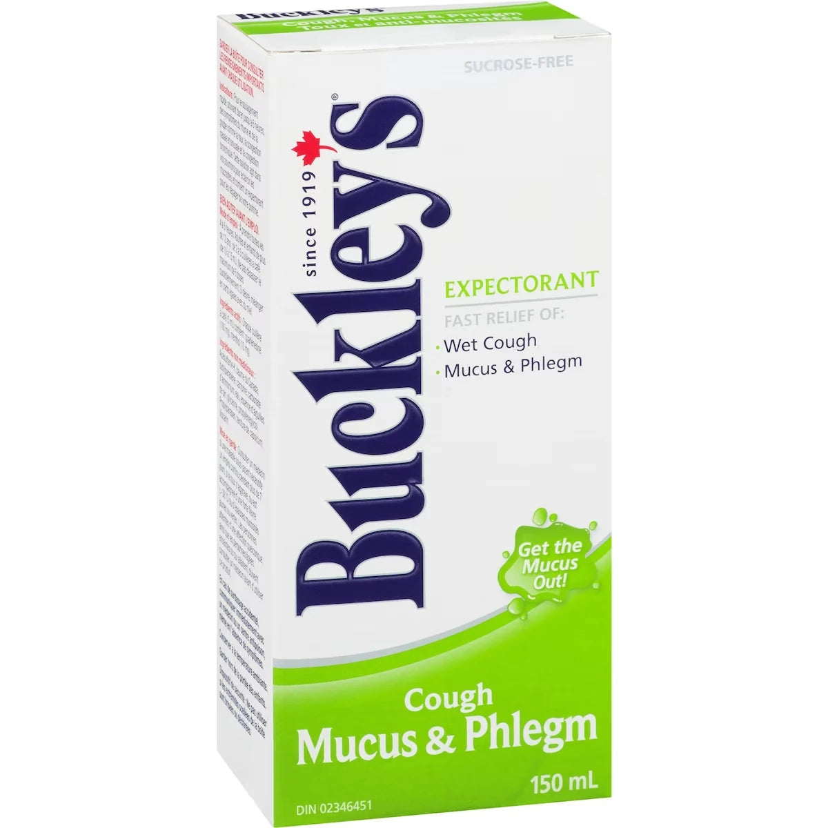 Buckleys Buckley's® Mucus & Phlegm Expectorant Cough Syrup Sucrose-Free 150mL product detail