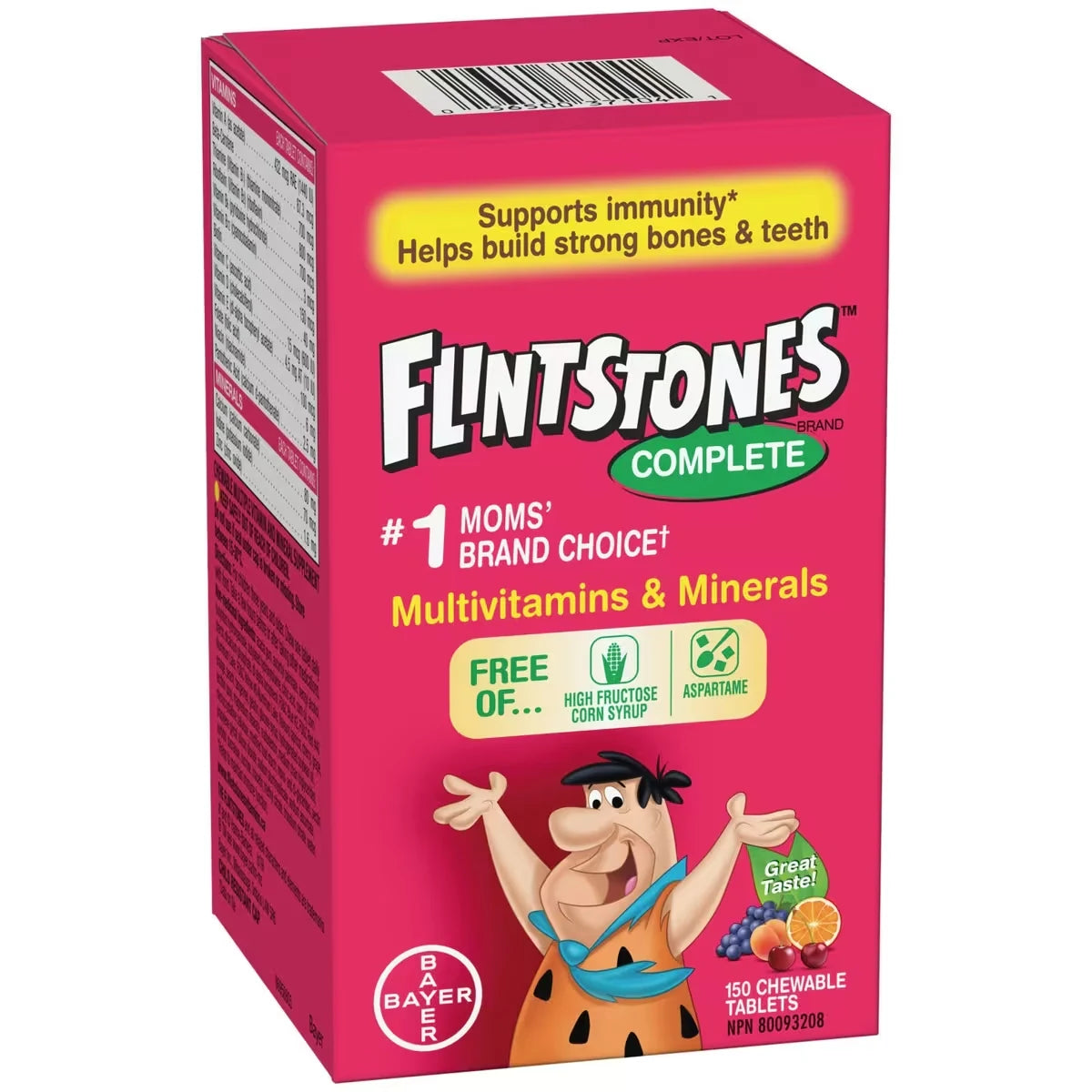 Flintstones Complete Chewable Multivitamin & Minerals For Kids, 150 Count product detail