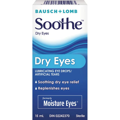 Soothe Dry Eyes front package